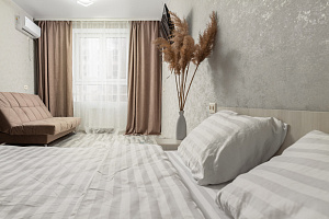 Квартиры Краснодара на месяц, "Уютная в Доме Бизнес-класса" 1-комнатная на месяц - фото