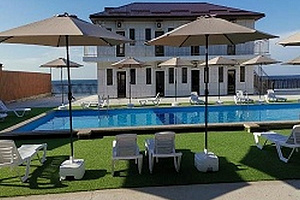 Отели Голубицкой с бассейном, "Солнечный Пляж" с бассейном - фото