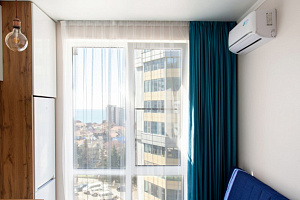 Квартиры Адлера с видом на море, "С вина море в ЖК Касабланка" 1-комнатная с видом на море - раннее бронирование