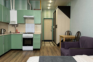 Квартиры Адлера с кухней, квартира-студия Богдана Хмельницкого 14А с кухней