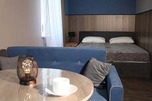 Отели Сириуса с кухней в номере, квартира-студия Каспийская 38В с кухней в номере - забронировать номер