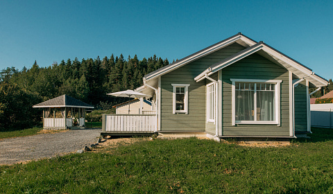 Фото объекта ««Vuorio Scandi» коттедж под-ключ п. Вуорио (Сортавала)», 1
