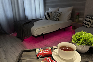 "С парящей кроватью" квартира-студия