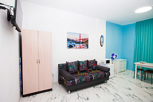 Квартиры Адлера с кухней, квартира-студия Ленина 290к6 с кухней - фото