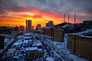 &quot;Новая с Панорамным Видом&quot; 2х-комнатная квартира во Владивостоке 12