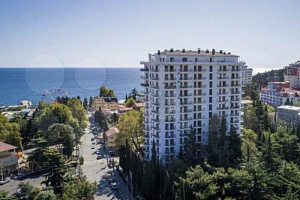 Квартиры Алушты с видом на море, 2х-комнатная Горького 9/а кв 95 с видом на море - фото