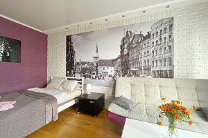 Отели Калининграда с балконом, "С Панорамным Видом" 1-комнатная с балконом - раннее бронирование