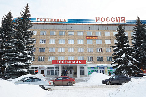 Гостиницы Новомосковска на карте, "Россия" на карте - фото