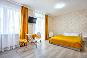 Гостиницы Петрозаводска с завтраком, квартира-студия Энтузиастов 15 с завтраком
