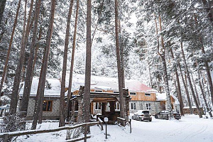 Отели Эльбруса зимой, "ЭЛЬБРУС МАРАЛ" эко-отель зимой - фото