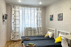 Квартиры Борисоглебска на месяц, "С Двумя спальными местами"-студия на месяц - фото