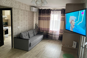 Гостиницы Волгограда с собственным пляжем, "На Иркутской 6" 1-комнатная с собственным пляжем