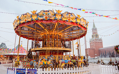Новогодние ярмарки и катки Москвы 2026