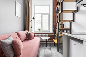 Фото номера «Двухместная студия Comfort двуспальная кровать», 10