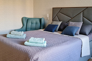 Отели Зеленоградска с собственным пляжем, "Светлая евродвушка у моря" 2х-комнатная с собственным пляжем