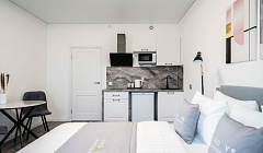 Фото объекта ««Inndays Apartments Струве 10к1» квартира-студия в Санкт-Петербурге», 4