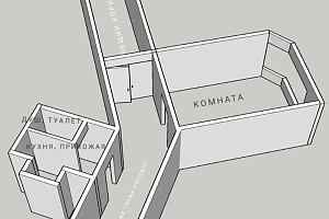 &quot;С панорамным окном&quot; 1-комнатная квартира в Сестрорецке фото 15