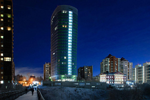 &quot;Светлая просторная теплая&quot; квартира-студия в Новосибирске 26