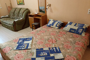 Отели Ейска на карте, "Уютная на Первомайской 7" 1-комнатная на карте