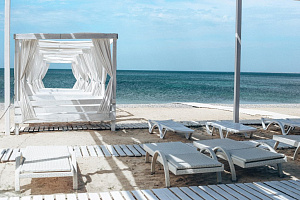 Отели Крыма с собственным пляжем, "Aquamarine Resort & SPA" спа-отель с собственным пляжем - раннее бронирование