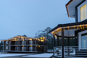Отдых в Хужире зимой, "BaikalWood Eco Lodge&Spa"