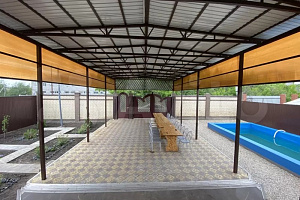 Дома Самары с бассейном, коттедж под-ключ Алма-Атинская 99 с бассейном