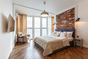«RentPlaza c панорамным видом» 1-комнатная квартира