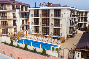 Отели Кабардинки с подогреваемым бассейном, "AsTerias" с подогреваемым бассейном - фото