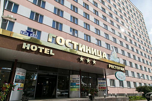 Гостиницы Архангельска на карте, "Двина" на карте - фото