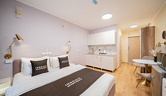 Фото объекта ««Inndays Apartments Парнас эт 8»  квартира-студия в п. Парголово (Санкт-Петербург)», 2