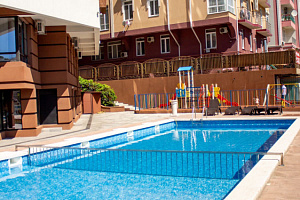 Квартиры Сочи с подогреваемым бассейном, 1-комнатная Полтавская 54 с подогреваемым бассейном - цены