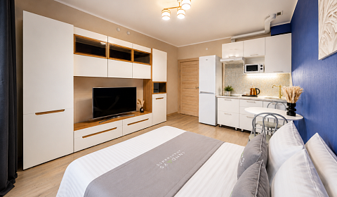Фото объекта ««Inndays Apartments на Политехнической» квартира-студия в Санкт-Петербурге», 1