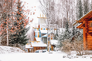 Пансионаты в Ленинградской области для отдыха с детьми, "Деревня Мандроги" для отдыха с детьми - фото