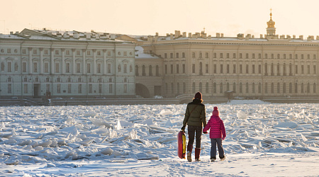 Лучшие отели Санкт-Петербурга с видом на замерзшую Неву