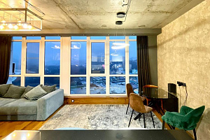 Квартиры Сочи с видом на море, 3х-комнатная Пластунская 123Ак1 с видом на море - раннее бронирование