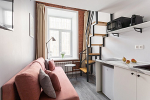 Фото номера «Двухместная студия Comfort двуспальная кровать», 13