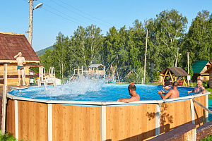 Отдых в Алтайском крае с бассейном, "Усадьба Сокол" гостиничный комплекс с бассейном - забронировать