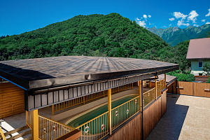Отели Красной Поляны с бассейном на крыше, "Танго в поляне" ★★★ мини-отель с бассейном на крыше - фото