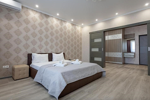 Отели Хосты с собственным пляжем, "Deluxe Apartment ЖК Атаман 110" 2х-комнатная с собственным пляжем